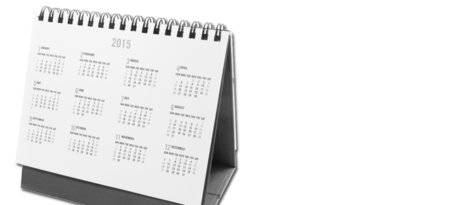 Desk, Wall & Case Calendars