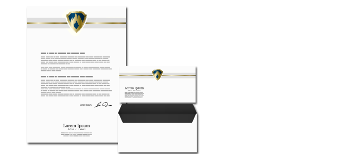Stationery: Letterheads, Envelopes and Note Pards